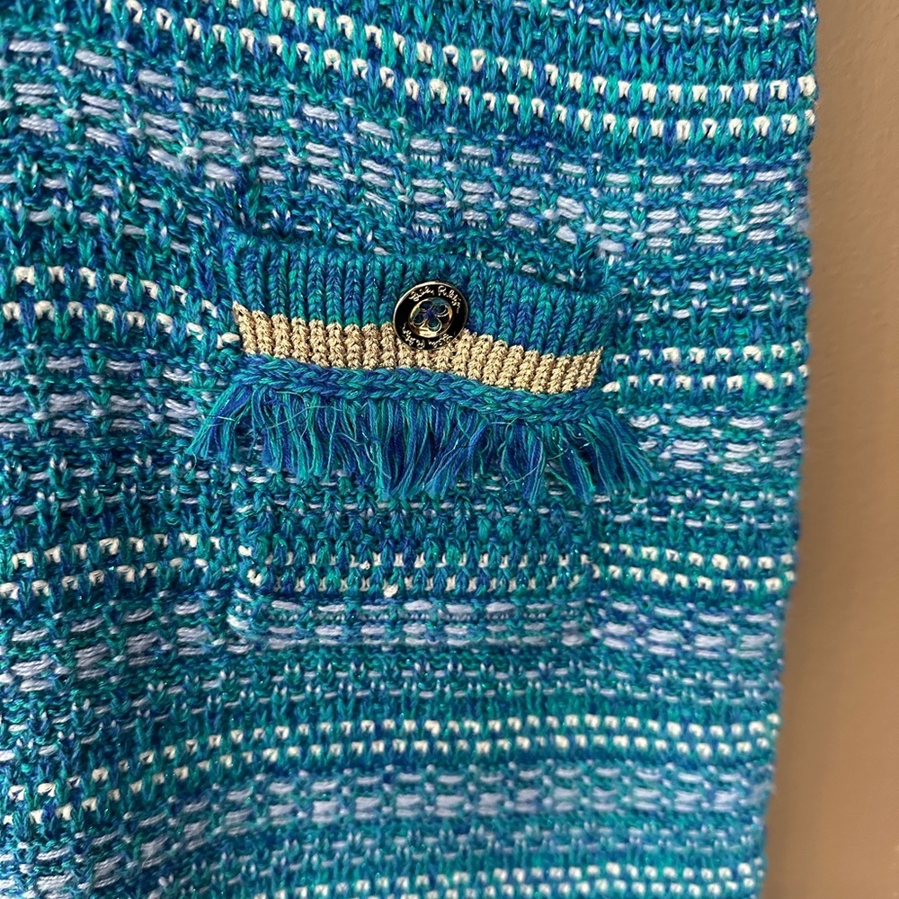 Lilly Pulitzer Beckington Teal dress Small - Picture 8 of 12